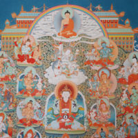 Shakyamuni Buddha, Shiwa Okar, Dawa Sangpo, Dharmarajas  And The Rigdens